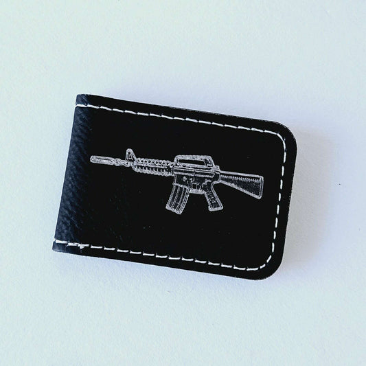 Magnetic Money Clip - Rifle