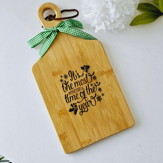 Paddle Cutting Board Wonderful Time Year