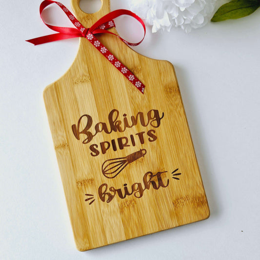 Paddle Cutting Board Baking Spirits