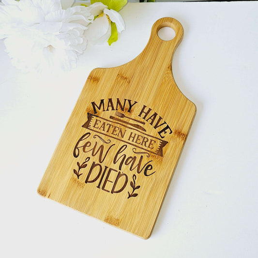 Paddle Cutting Board Few Died