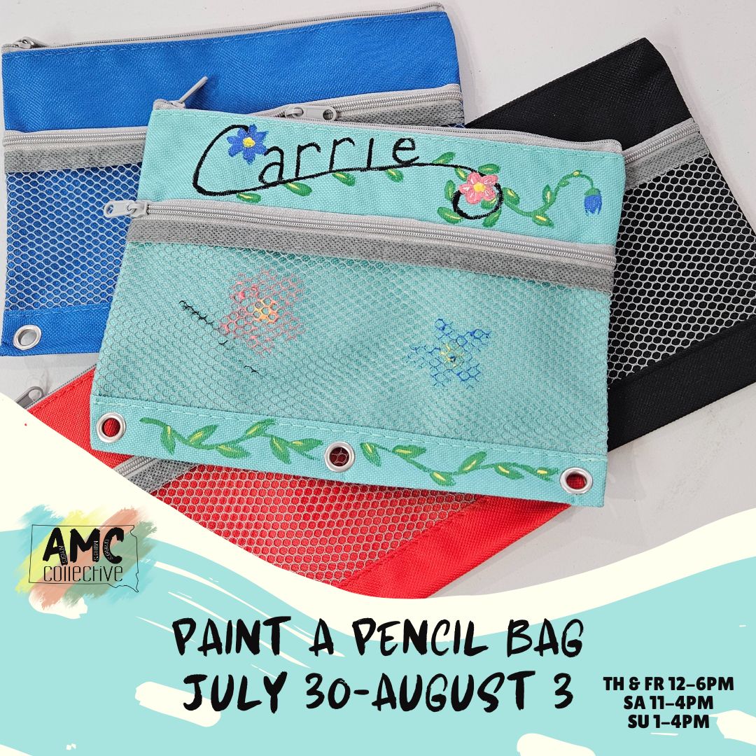 Paint a Pencil Pouch