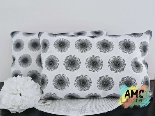 Polka Dot Circle Pillow