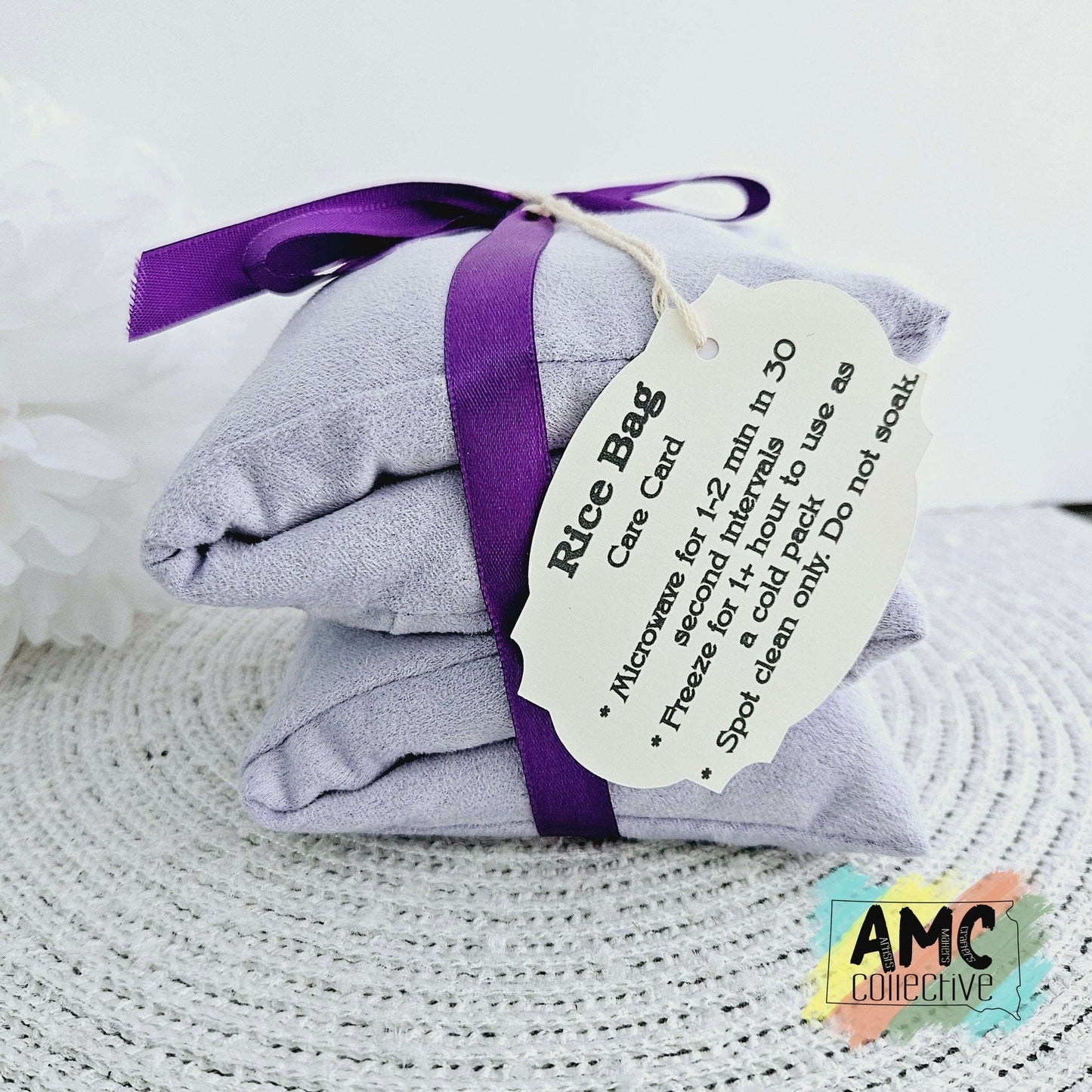 Purple Rice Bag Hot/Cold Pad