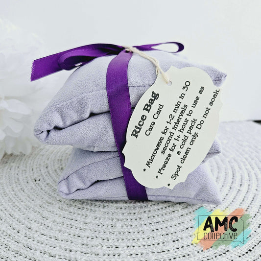 Purple Rice Bag Hot/Cold Pad