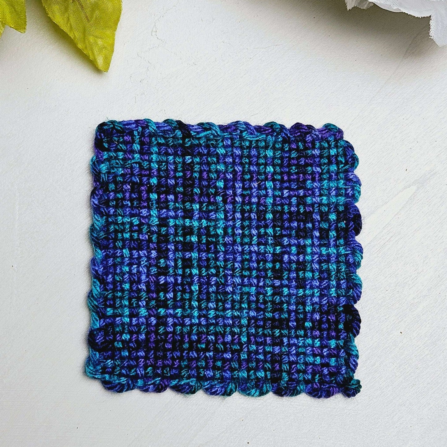 Single Multicolor Coaster Blue/Purple