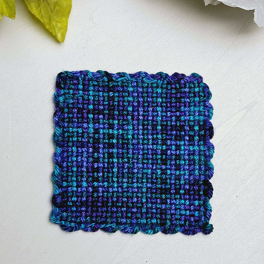Single Multicolor Coaster Blue/Purple