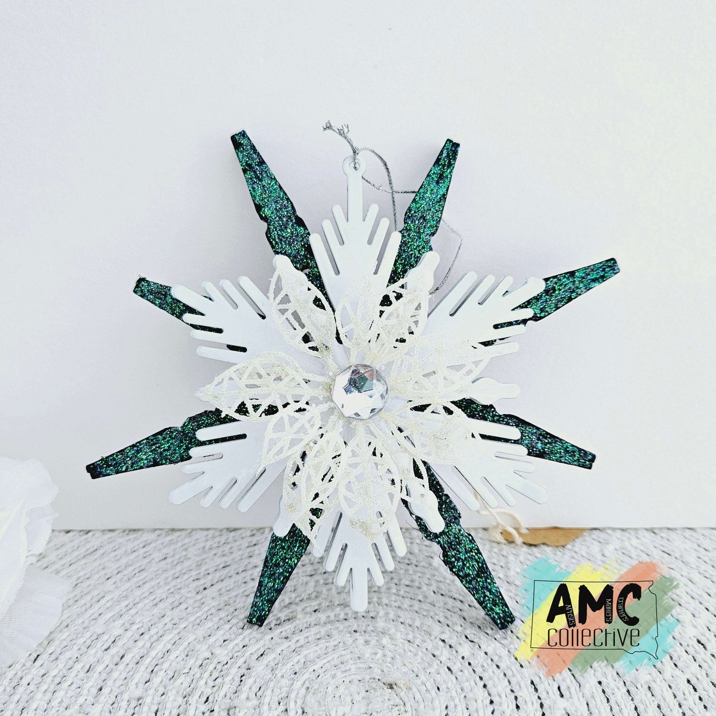Snowflake Ornament: Wooden