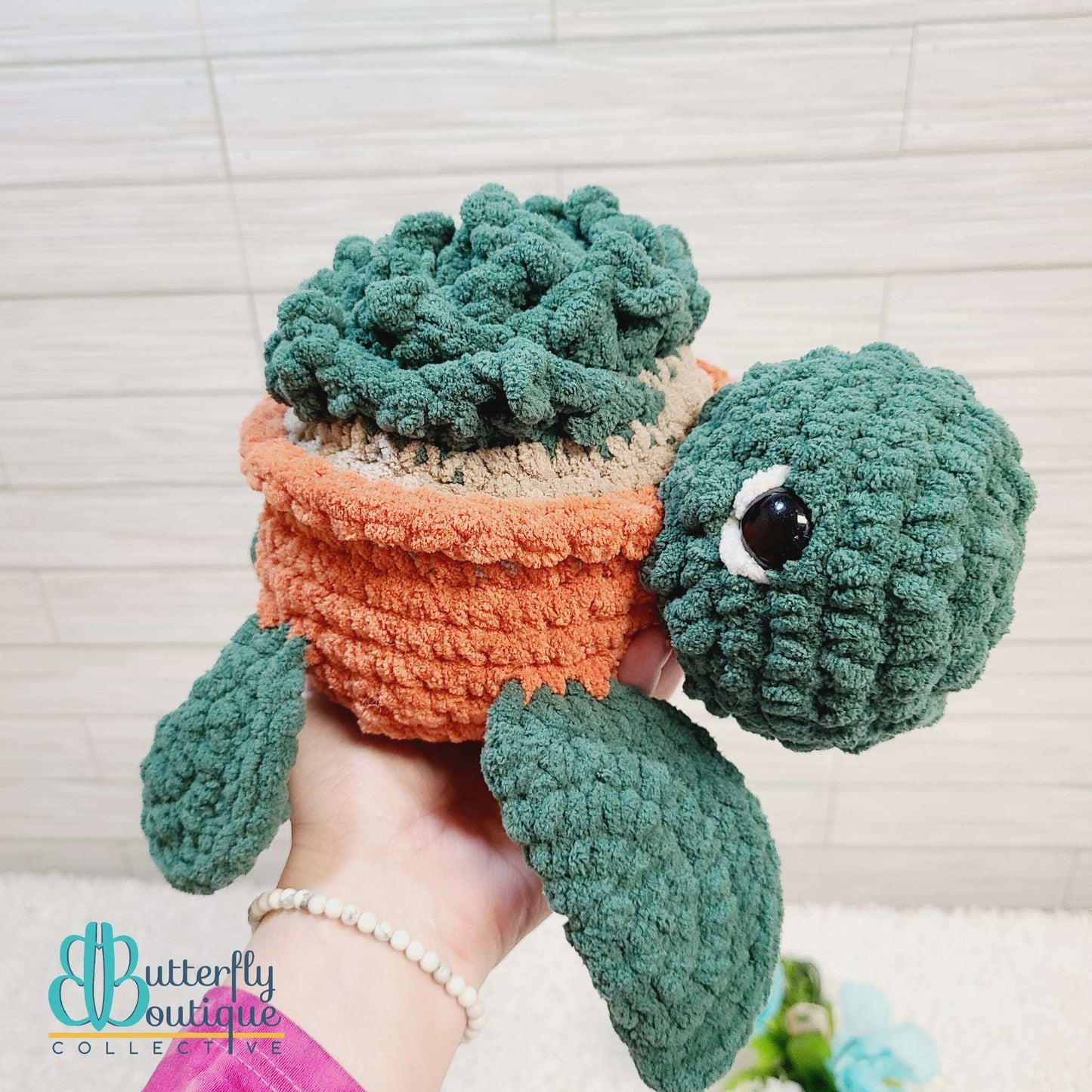 Succulent Turtle Plushy