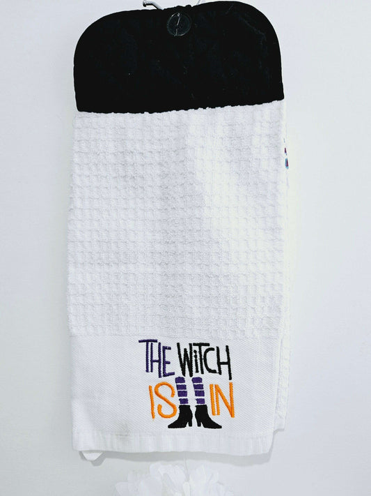 The Witch is In Kitchen Towel