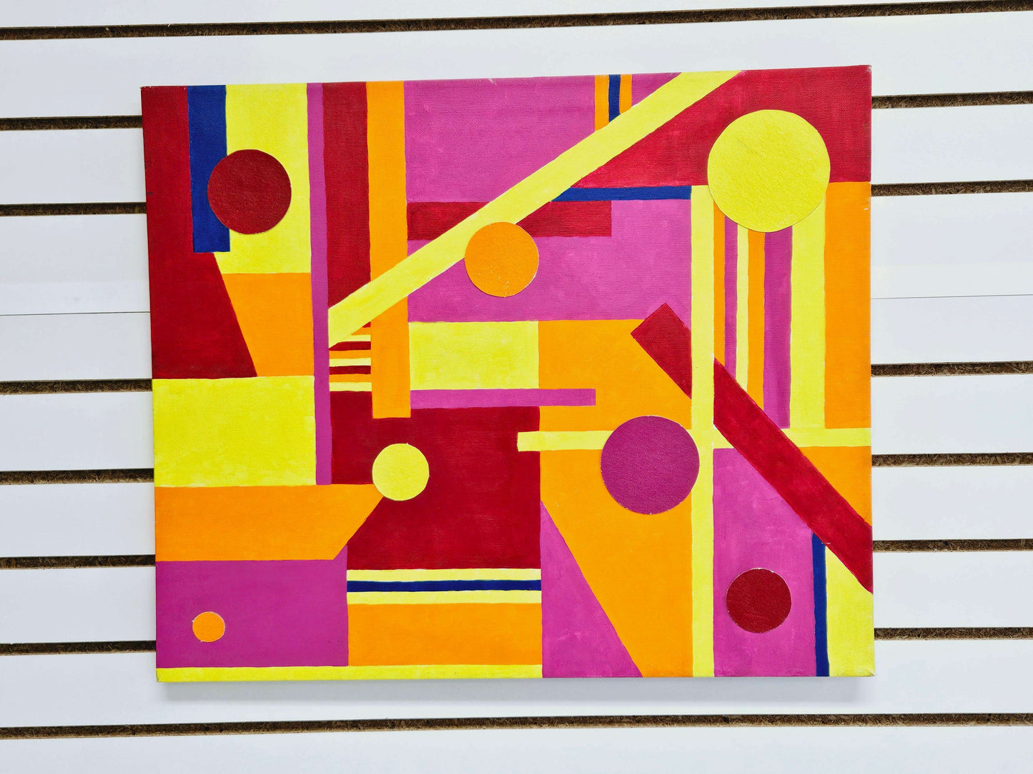 Warm Colors Abstract Painting