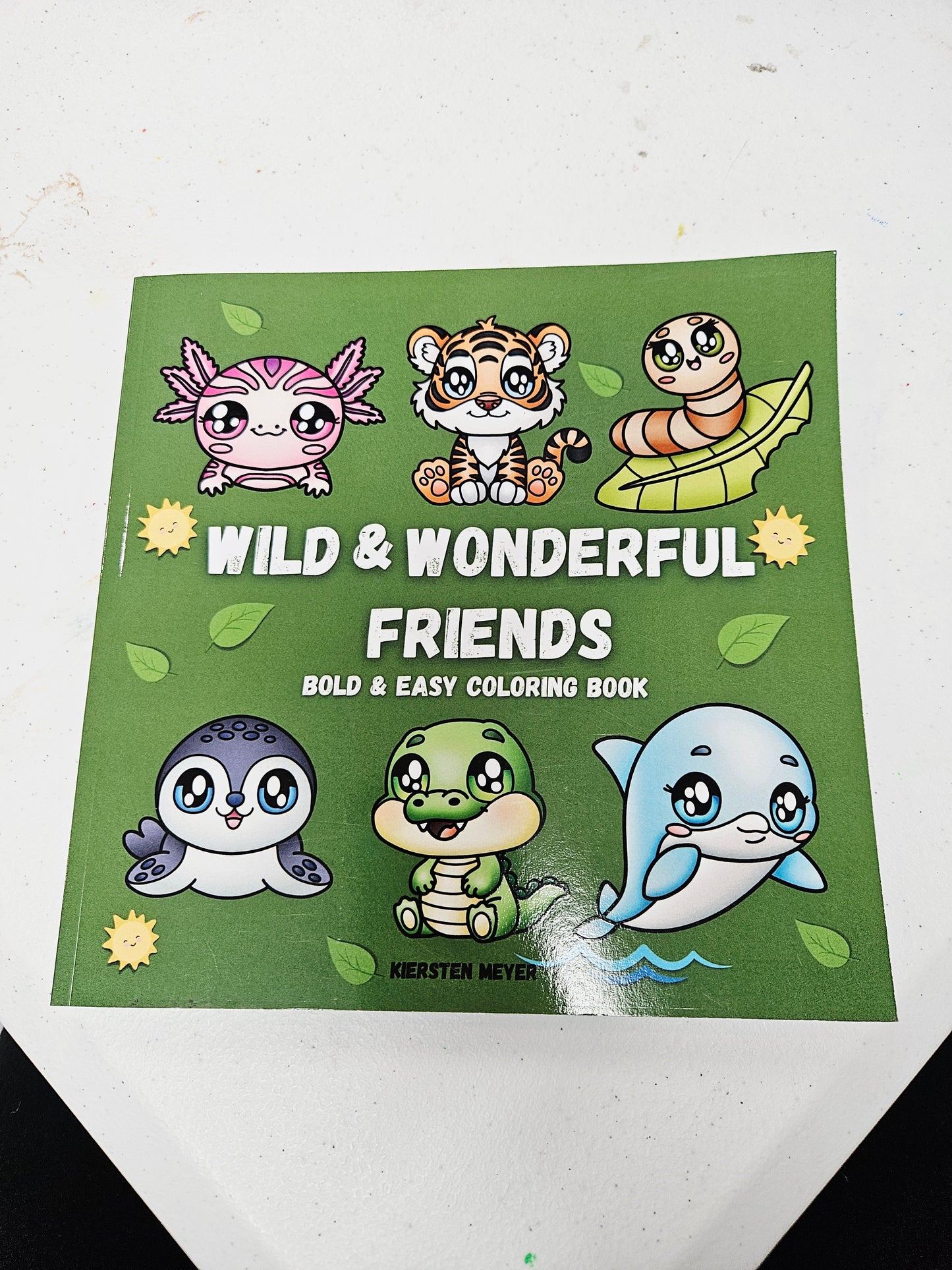 Wild and Wonderful Friends Coloring Book