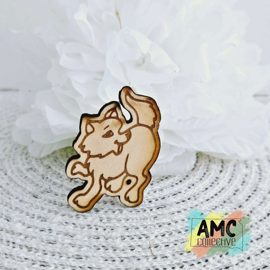 Fox Wood Magnets