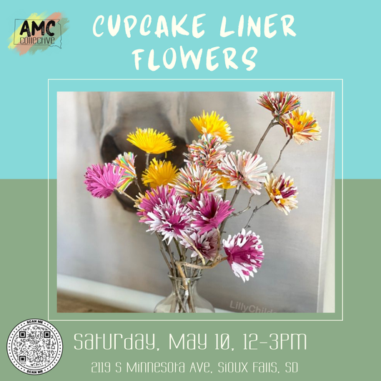 🌸 Cupcake Liner Flowers Make & Take 🌸