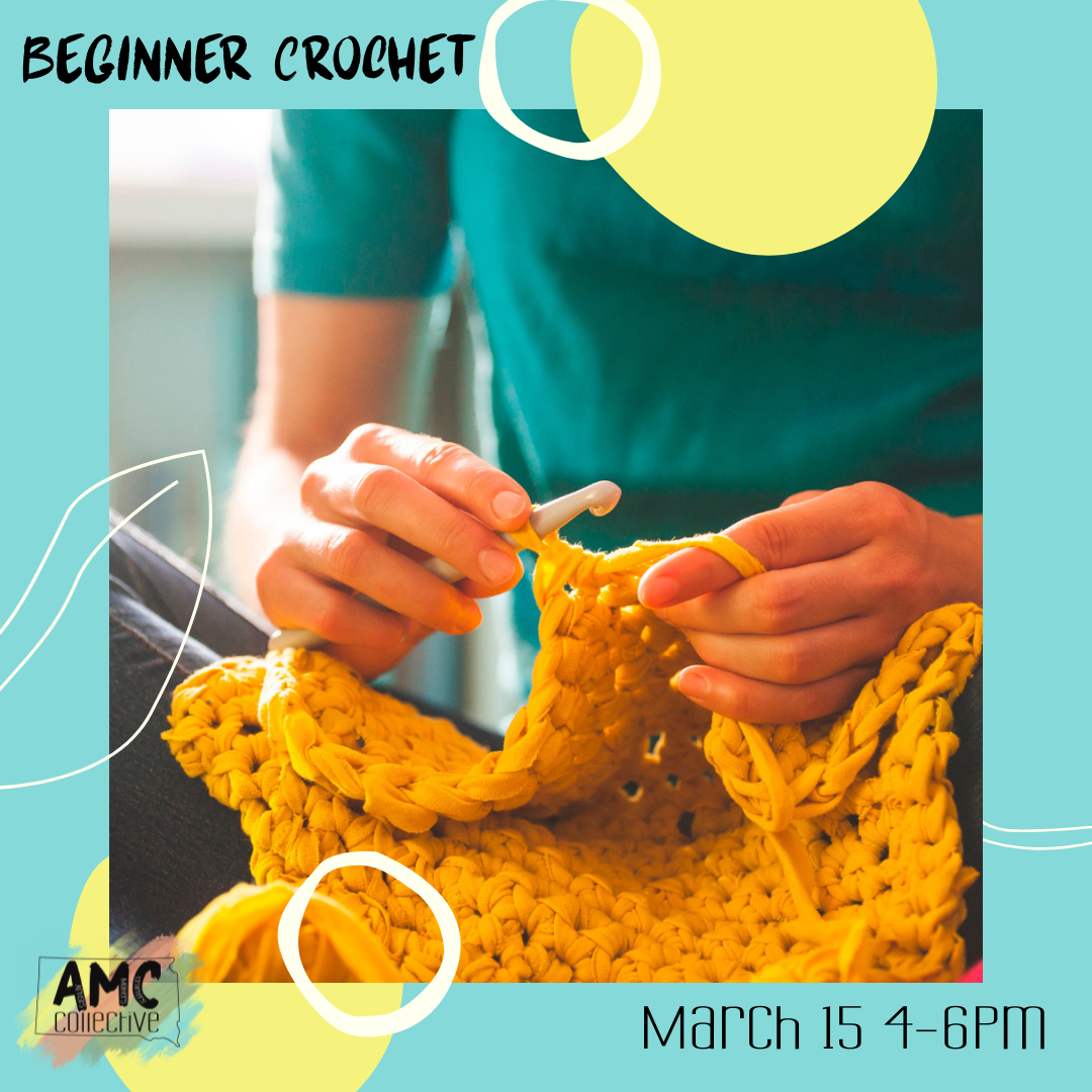 Beginner Crochet with Anna (Knotty Flowers)
