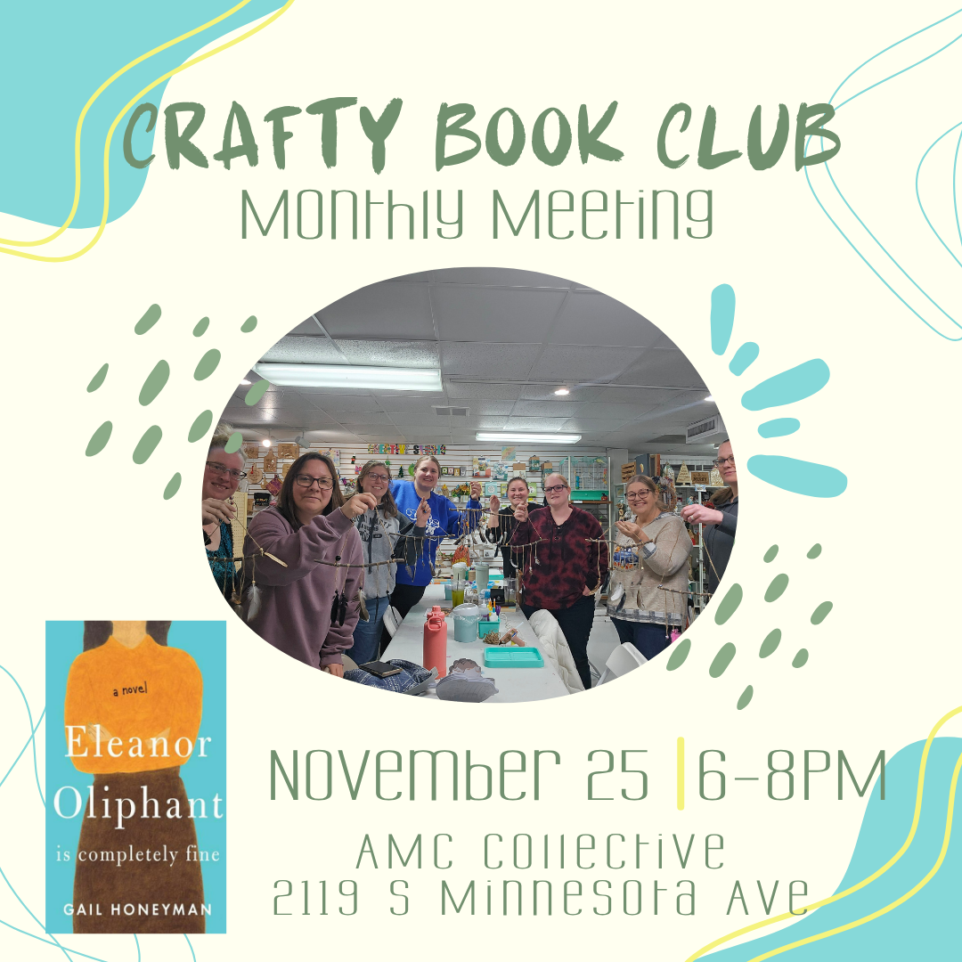 Crafty Book Club – Eleanor Oliphant Is Completely Fine