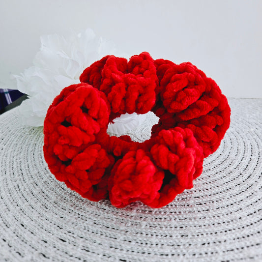 Crochet Scrunchie-Baby Snuggle