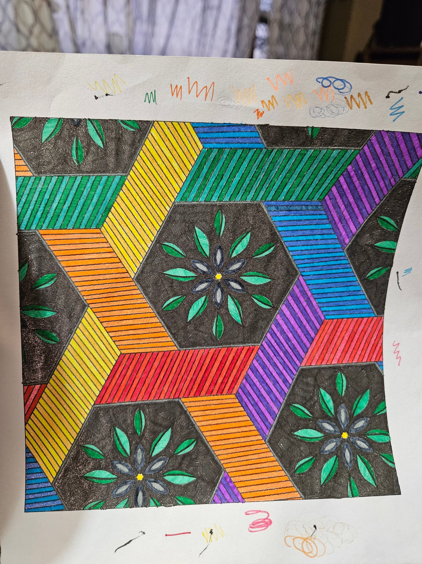 Elations - A Tessellation Coloring Book