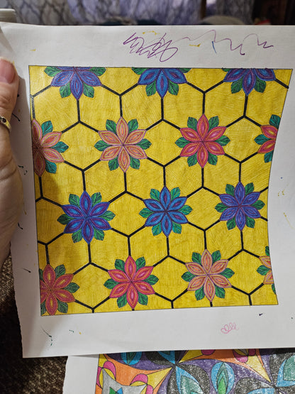 Elations - A Tessellation Coloring Book