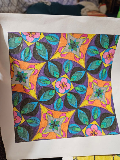 Elations - A Tessellation Coloring Book