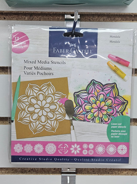 Mixed Media Stencils