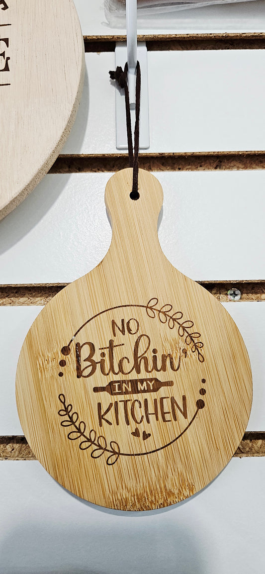 Mini Round No 'B' Cutting Board