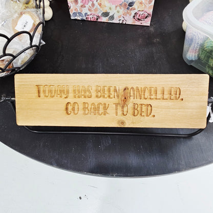 Rise & Shine Flip Sign