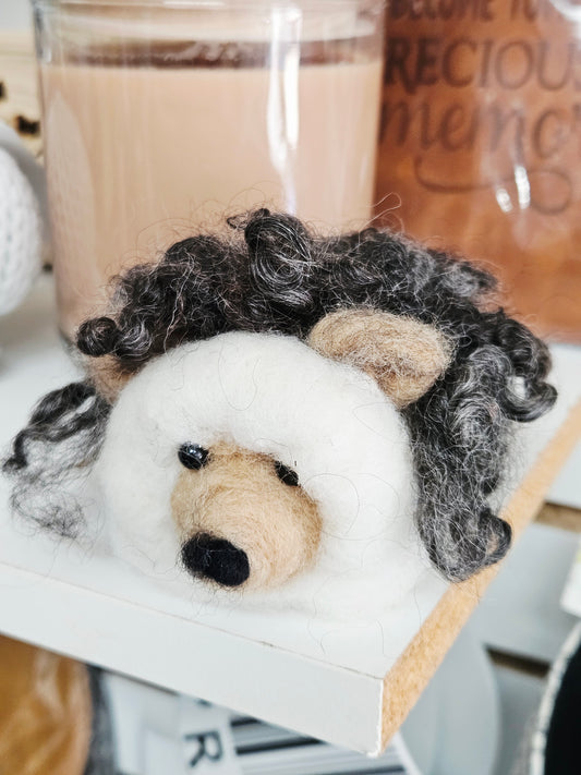 Needle Felted Hedgehog