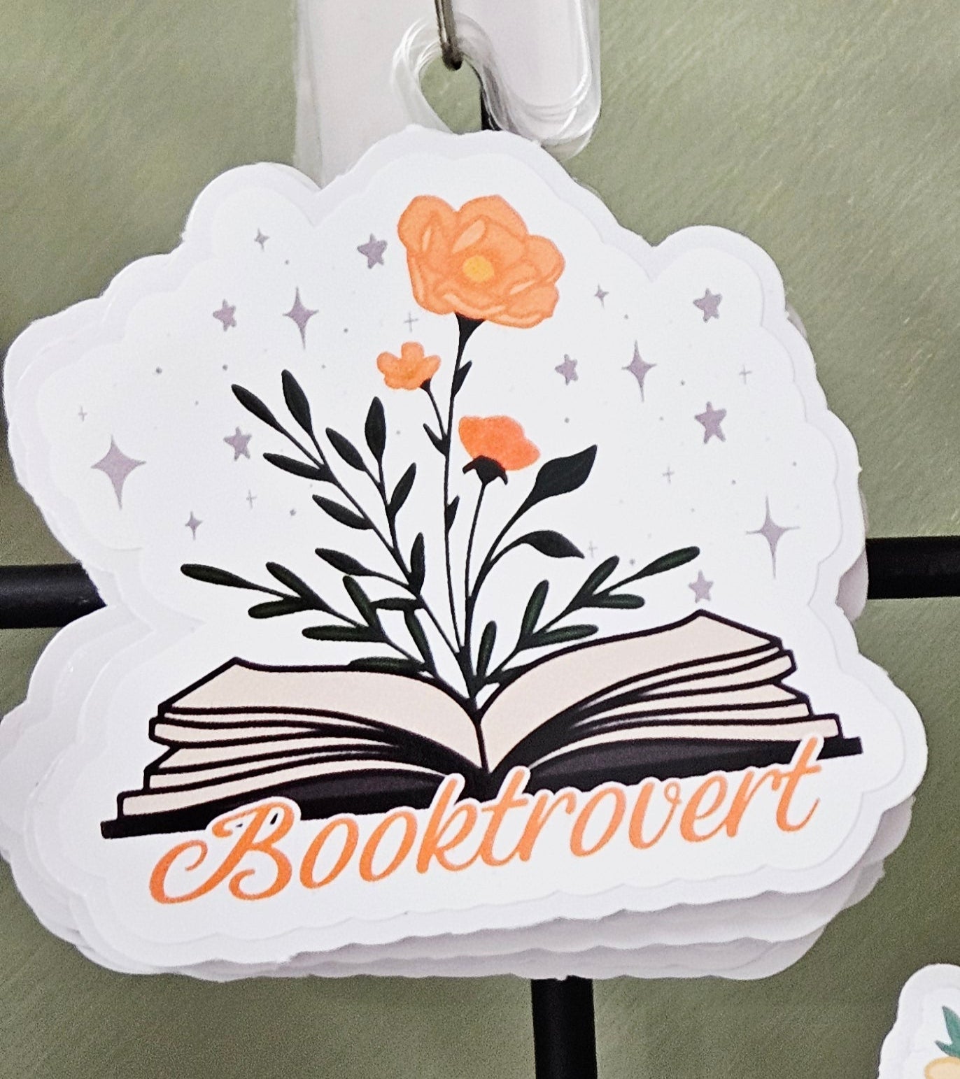 Booktrovert Sticker