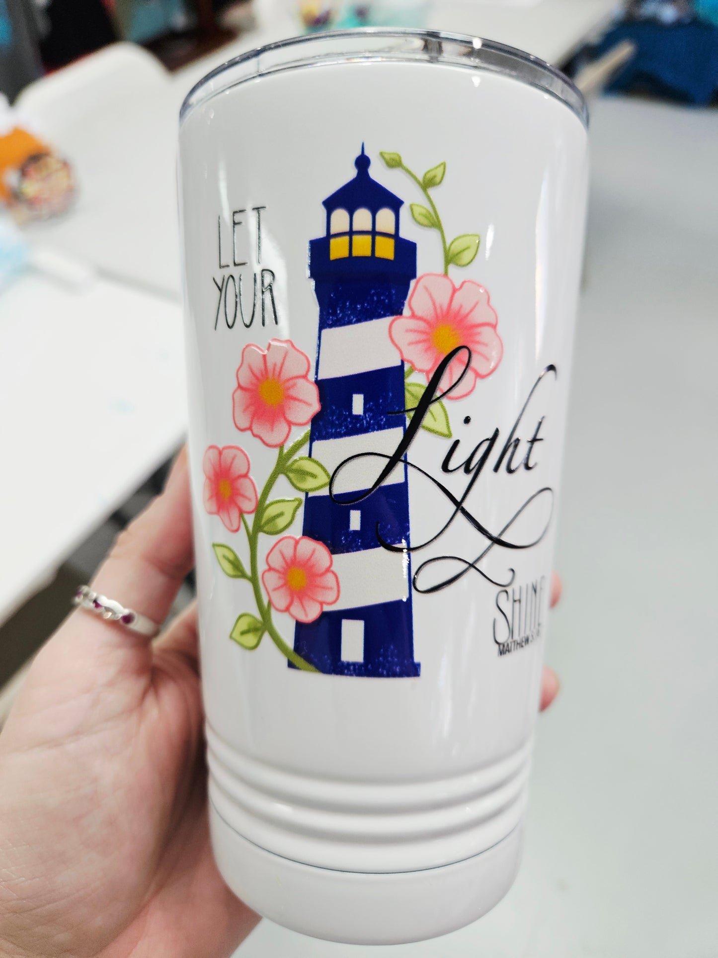 Let Your Light Shine Tumbler - 16oz