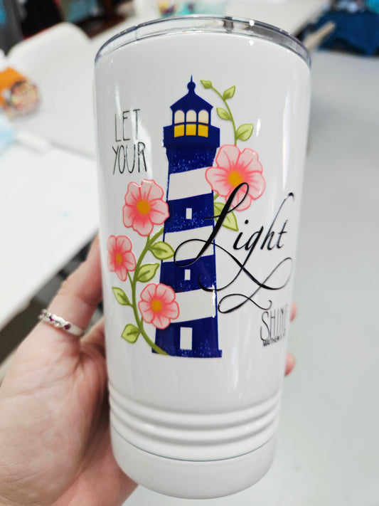 Let Your Light Shine Tumbler - 16oz