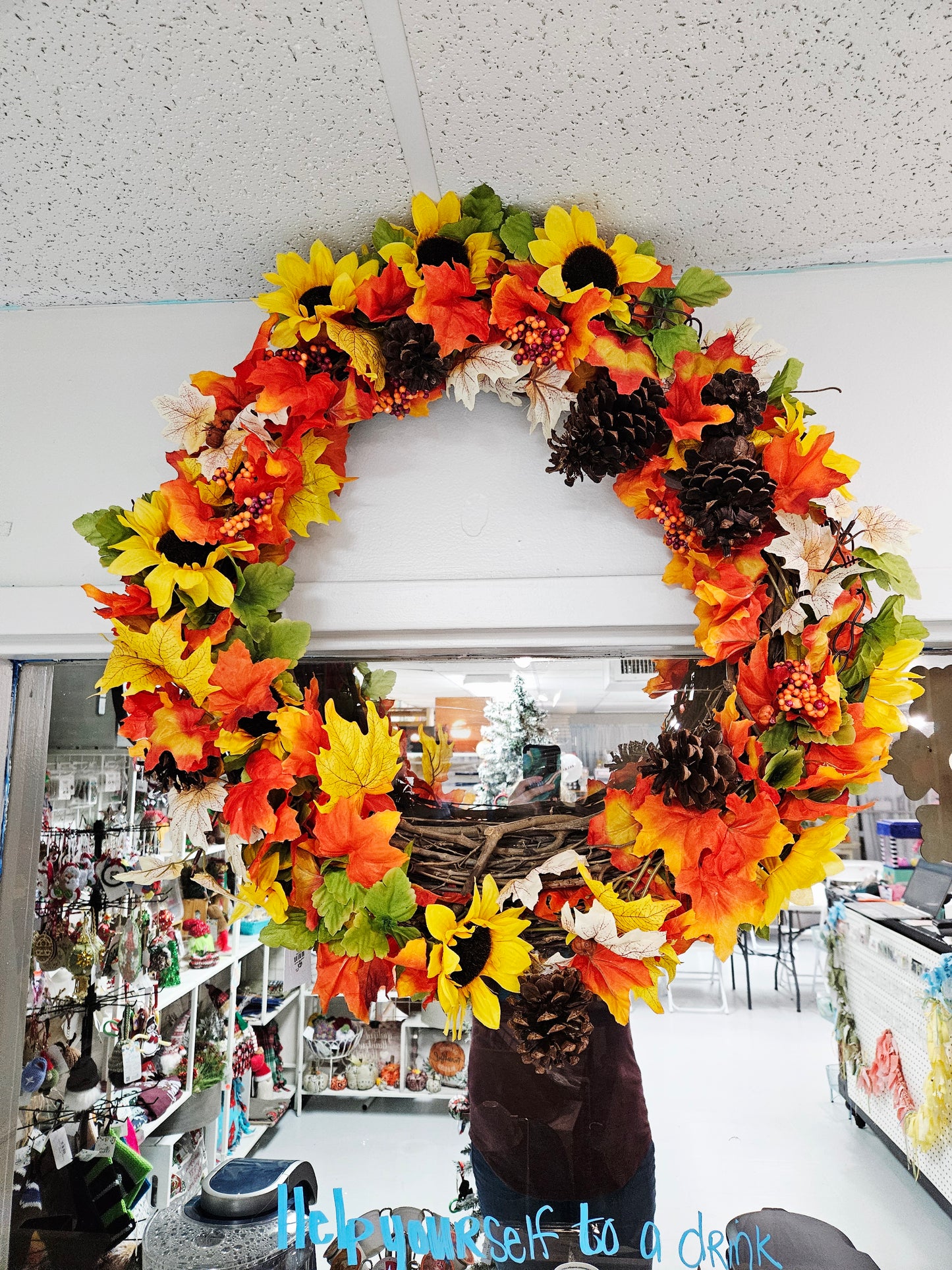 Large Fall Wreath