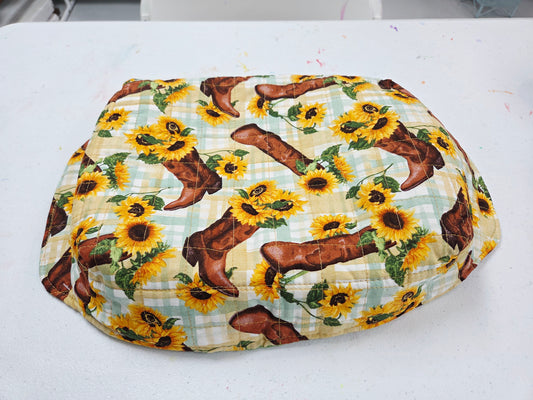 9x13 Casserole Sunflower Boots