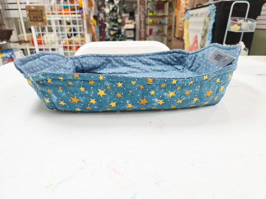 9x13 Casserole - Blue with Stars and Dots