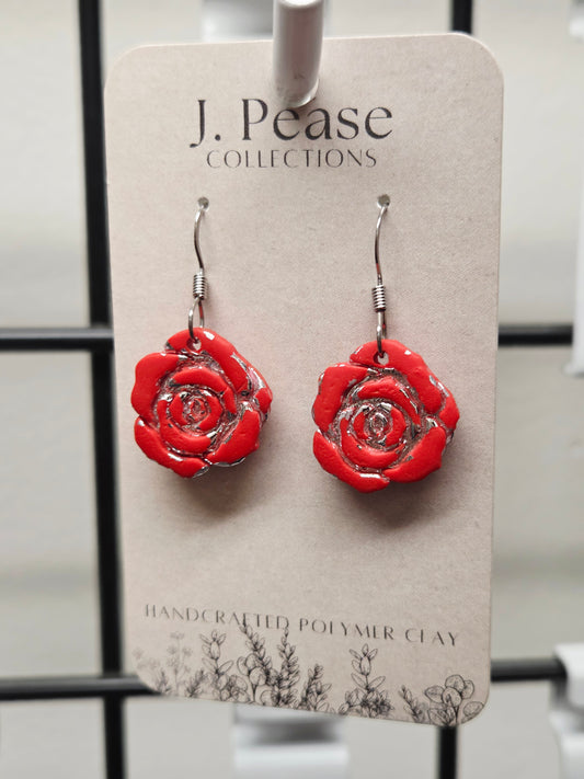 Rose Earrings