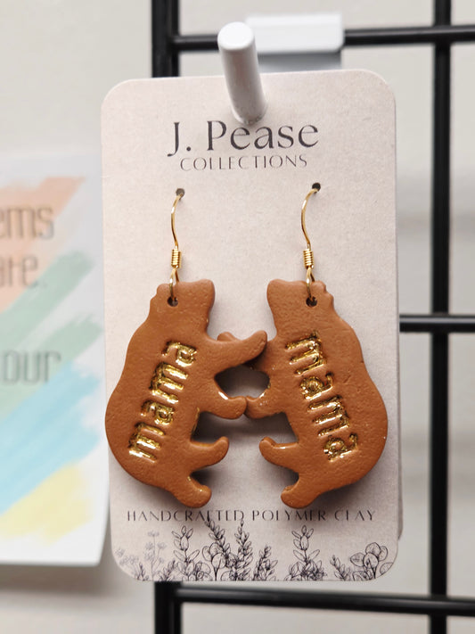 Mama Bear Earrings