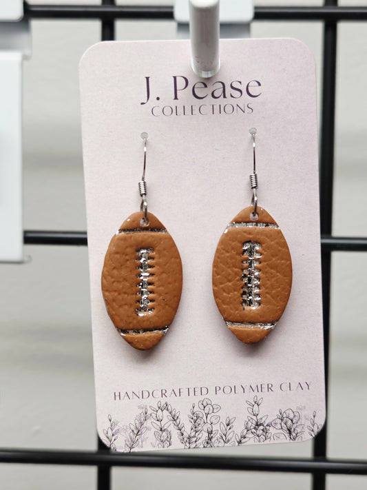 Football Earrings