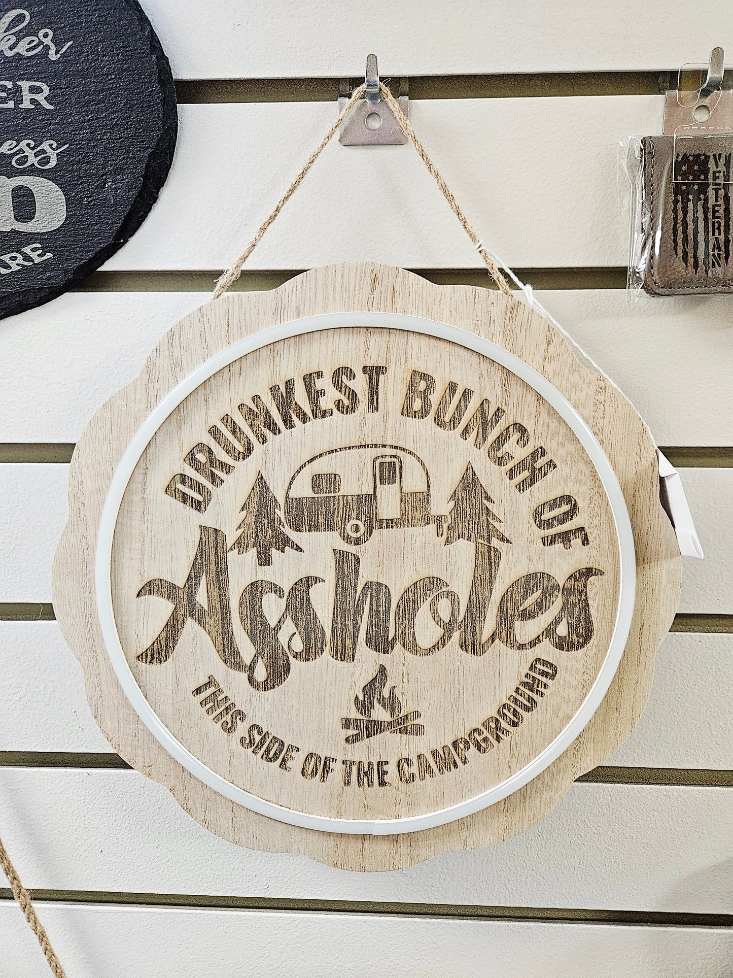 Engraved Drunk Camping Light Up Sign