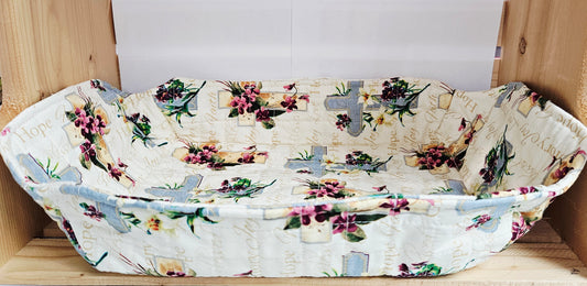 Cross Print 9x13 Pan Holder