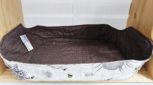 Bee Print/Brown 9x13 Pan Holder