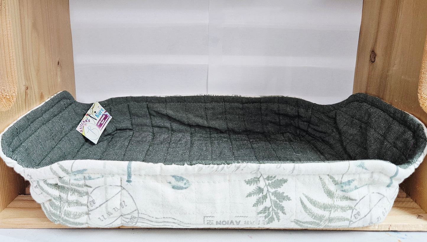 Butterfly/Postage Print 9x13 Pan Holder