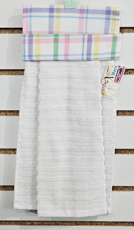 Pastel Striped Kitchen Towel