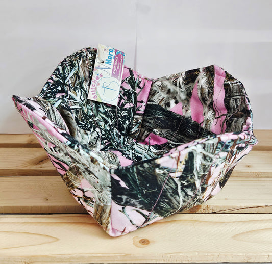 Pink Camo 8" Bowl Holder