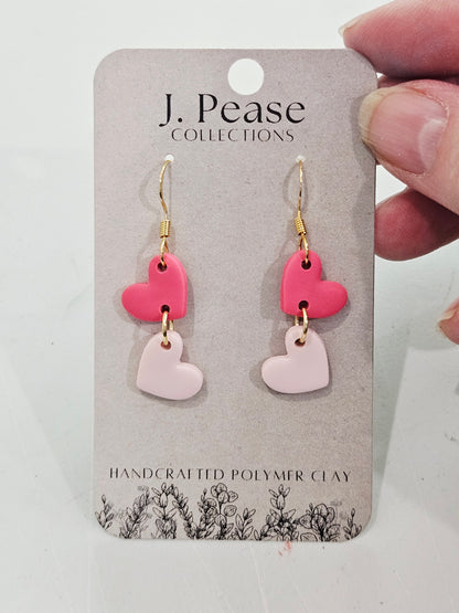 Heart Dangle Earrings