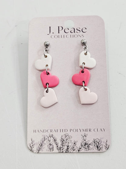 Heart Dangle Earrings