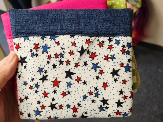 RWB Stars Snap Pouch
