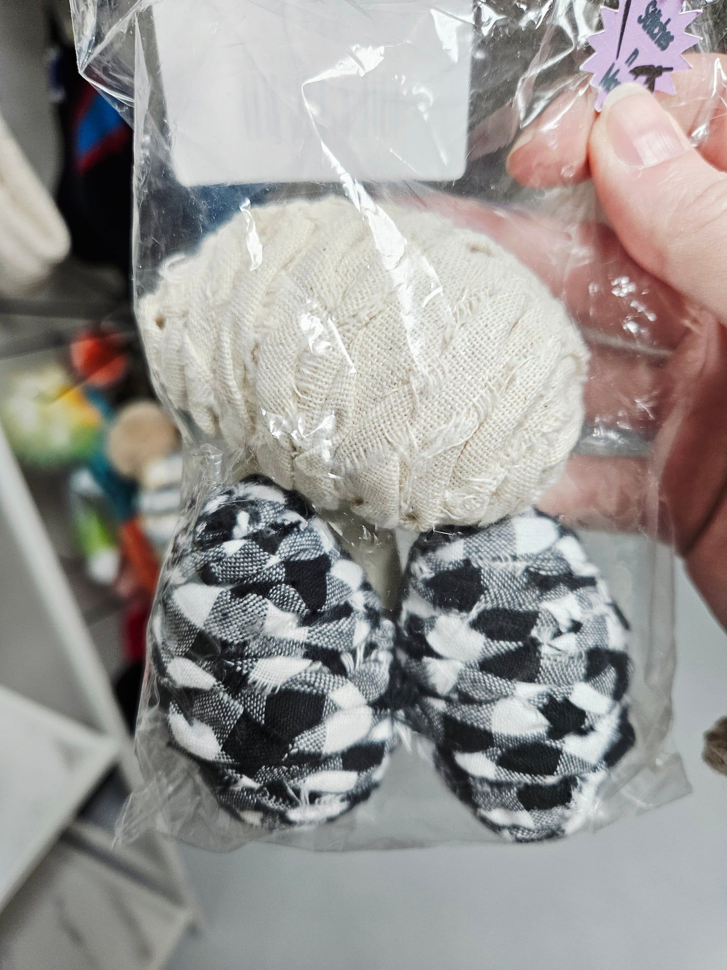 Fabric Wrapped Easter Eggs