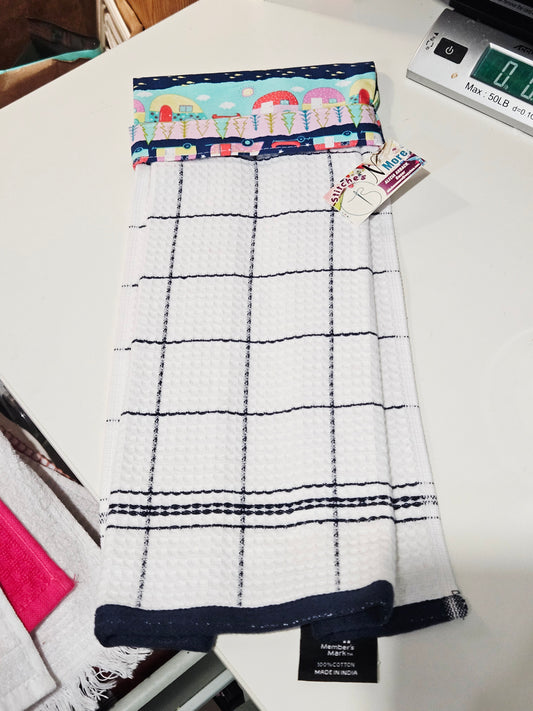 Camper Towel Tent and Trailer