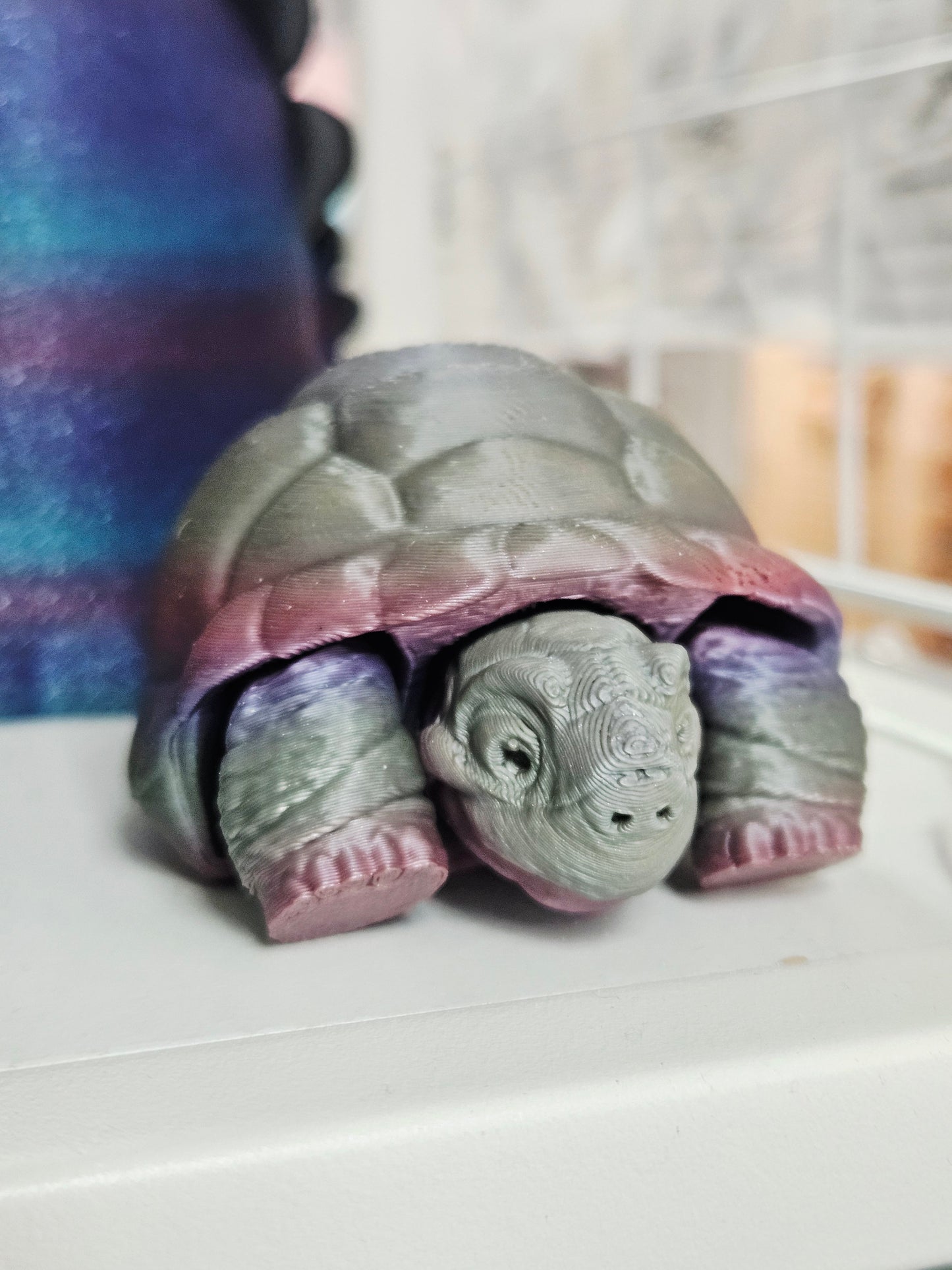 Olive Green 3D Tortoise