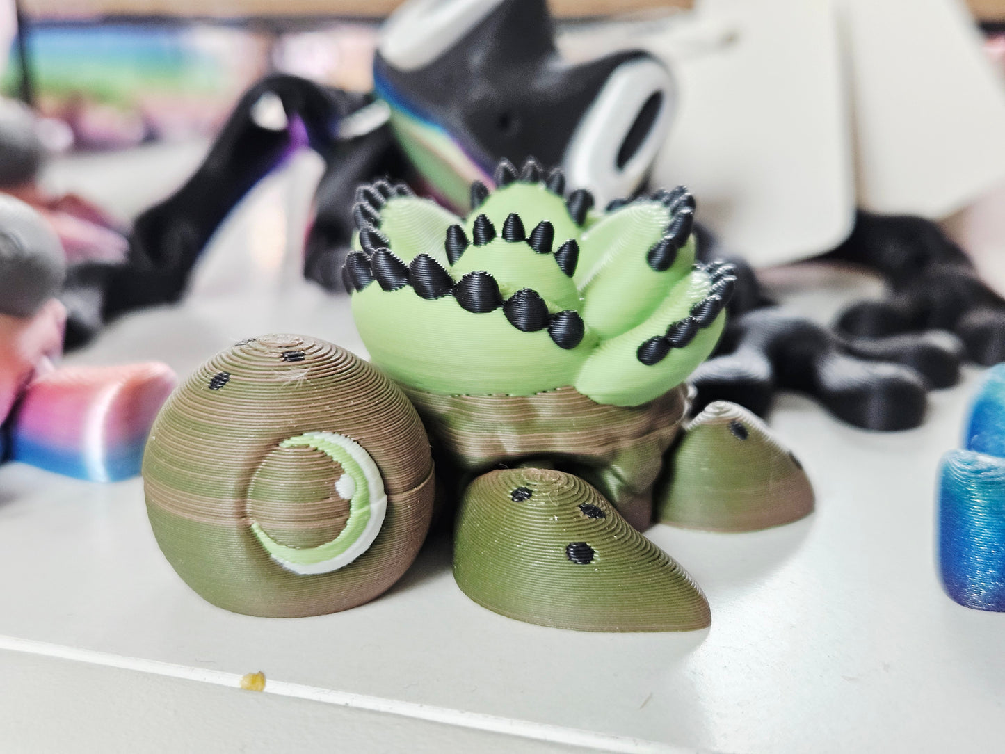 Succulent 3D Sea Turtle