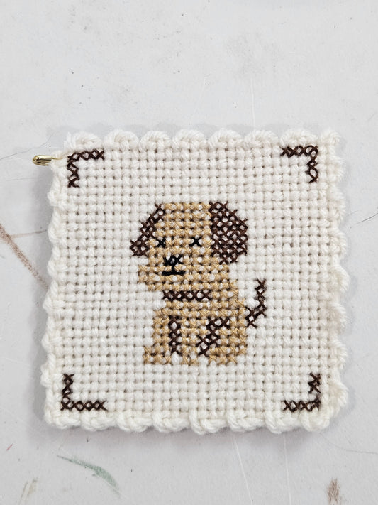Brown Dog Coaster